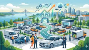 Современная иллюстрация рынка подержанных автомобилей в Ульяновске с акцентом на тренды 2026 года